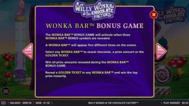 Willy Wonka & The Chocolate Wonka Bar