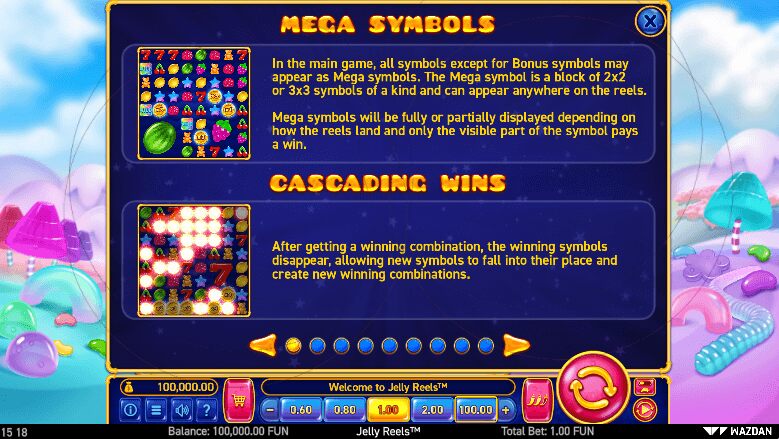 Jelly Reels Bonus Features
