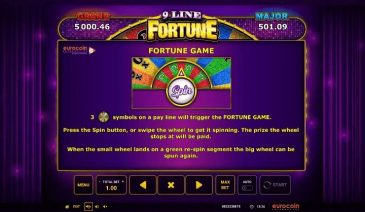 9 Line Fortune Fortune Game
