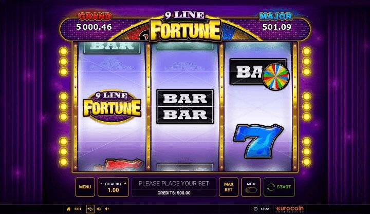 9 Line Fortune Theme and Design