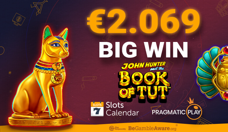 €2.069 win at John Hunter and the Book of Tut