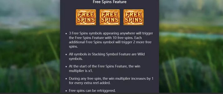 Buffalo Win Infinity Reels Free Spins