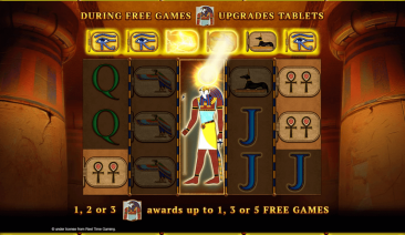 Eye of Horus The Golden Tablet Features