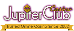 250% Up to $5,000 +50 Extra Spins on Miami Dice Welcome Bonus from Jupiter Club Casino