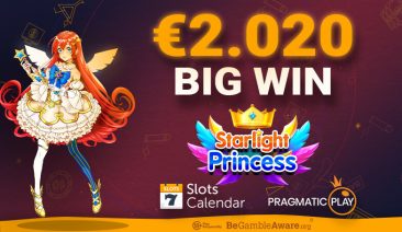 €2.020 win at Starlight Princess