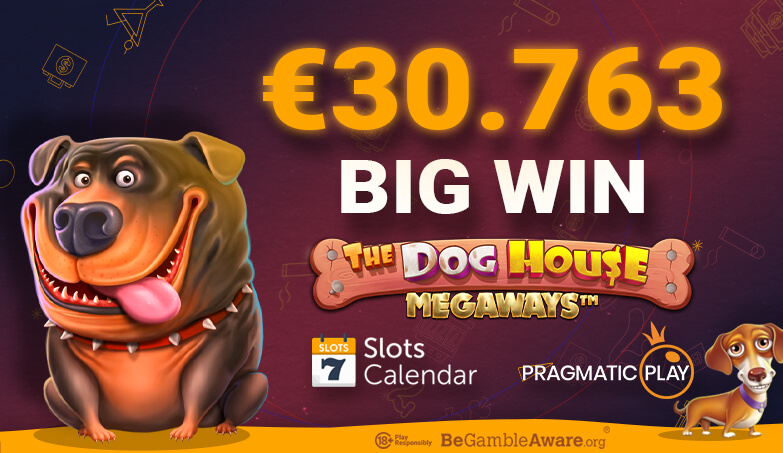 €30.763 Big Win on The Dog House Megaways