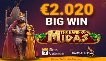 €2.020 win at The Hand Of Midas