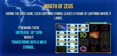 Zeus Wild Thunder Warth of Zeus
