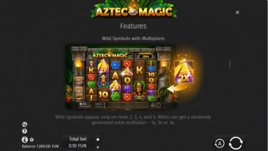 Aztec Magic Megaways- Feauters