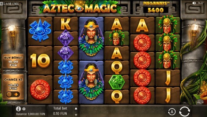 Azteg Magic Theme and Graphics