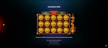 Colossus Hold & Win Colossus Spin