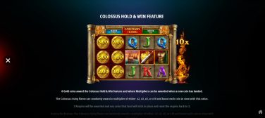 Colossus Hold & Win Feature
