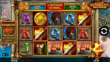 Colossus Hold & Win Theme & Graphics