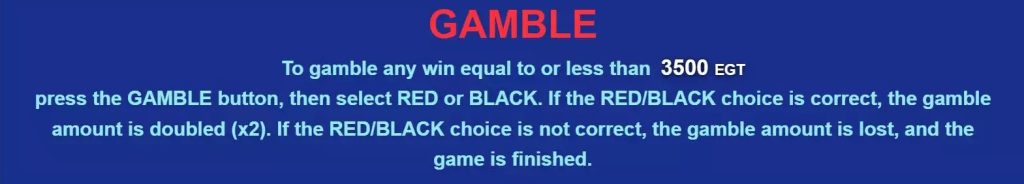 Fruity Time Gamble Feature