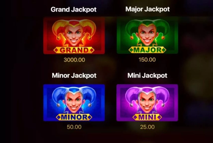 Joker’s Coins Hold and Win Symbols