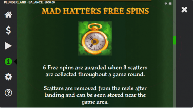 Plunderland Free Spins