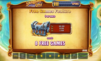 Smugglers Gold Free Spins