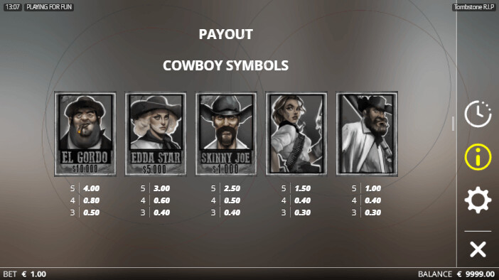 Tombstone R.I.P Symbols