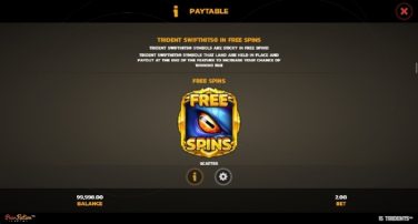 15 Tridents Free Spins