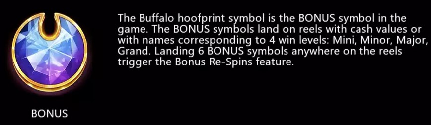 Chieftainn Buffalo BONUS Symbol