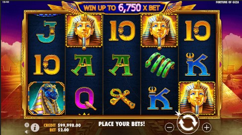 Fortune of Giza-Theme&Graphics