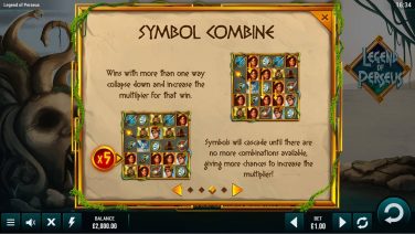 Legend of Perseus Symbols Combine