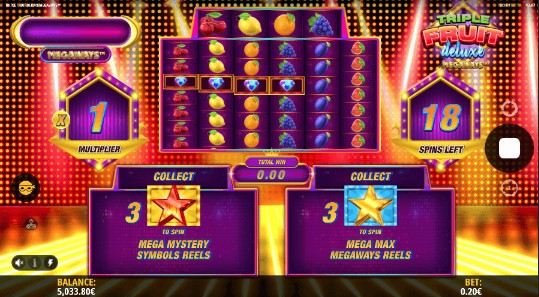 Triple Fruit Deluxe Free Spins