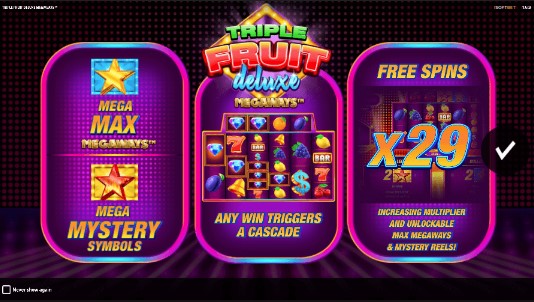 Triple Fruit Deluxe Intro