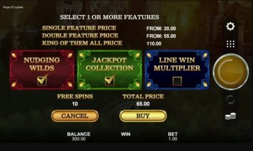 kings of crystal features