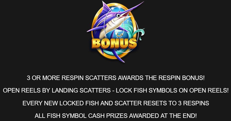 4 Fantastic Fish Re-spins