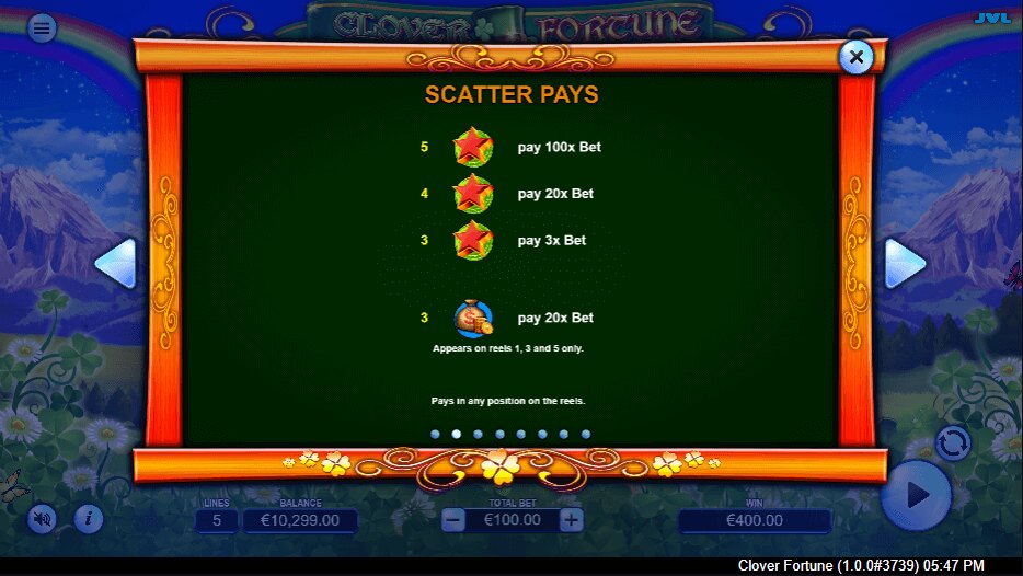 Clover Fortune Scatter