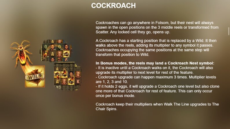 Folsom Prison Cockroach