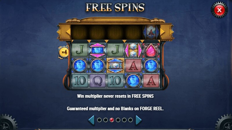 Forge of Gems Free Spin