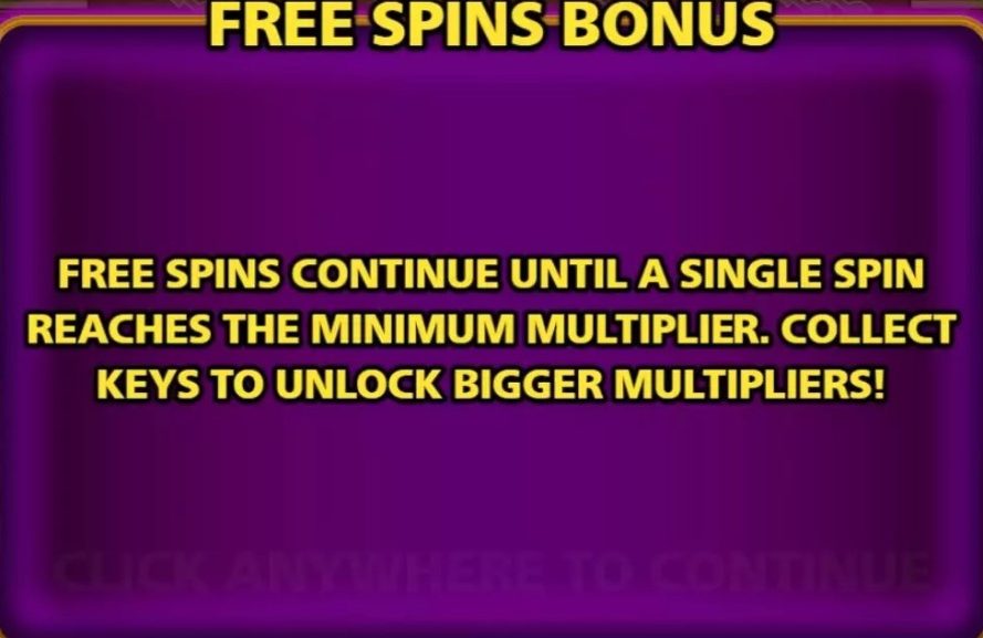 Key To Success Free Spins