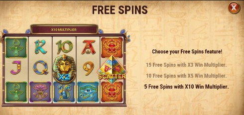 King's Mask Free Spins