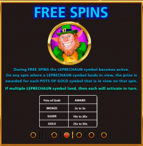 Rainbow Riches Rainbow Frenzy Free Spins