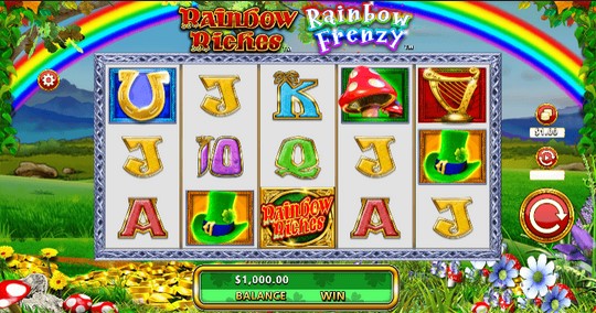 Rainbow Riches Rainbow Frenzy Theme