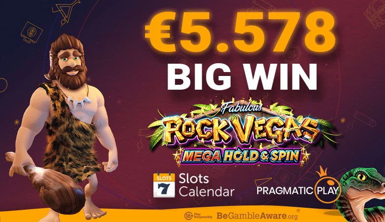 €5.578 Win on Fabulous Rock Vegas Mega Hold & Spin