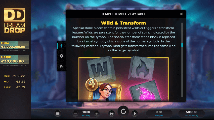 Temple Tumble 2 Wild & Transform