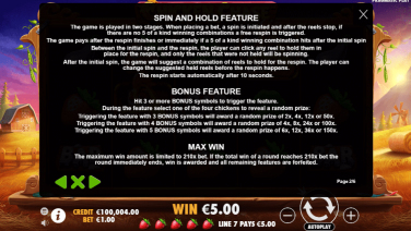 Chicken Chase Bonus Rounds