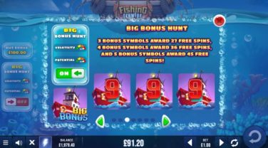 Fishing Trawler Big Bonus Hunt