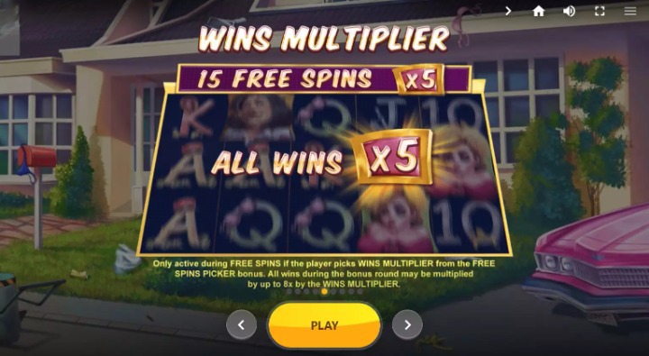Flodder Free Spins Picker Multiplies