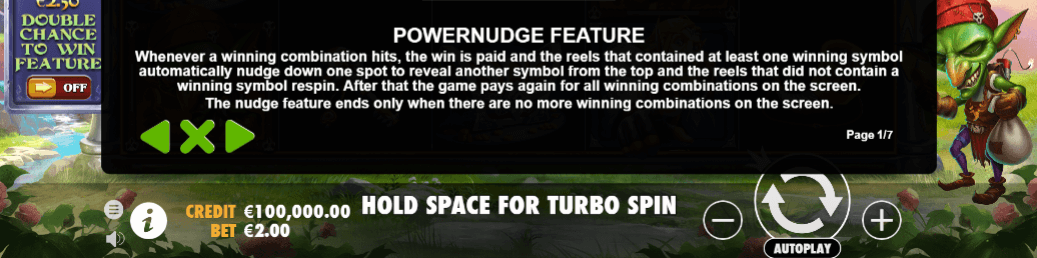 Goblin Heist Powernudge Feature