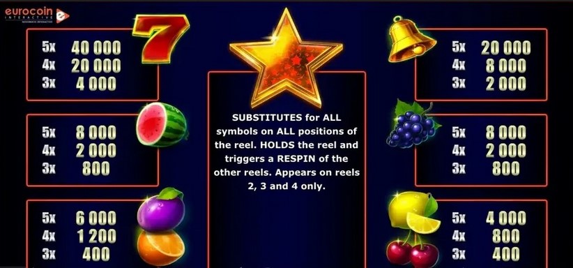 Stars Inferno Symbols