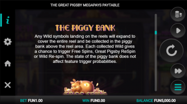 The Great Pigsby Megapays Bouns Rounds The Piggy Bank