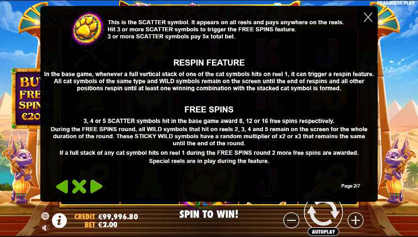Cleocatra Bonus Rounds