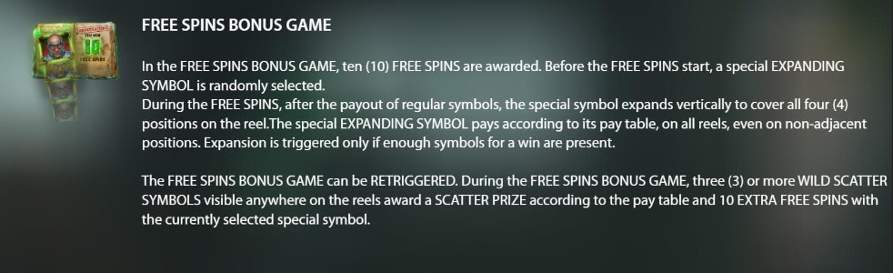 Freaky Friday Fixed Symbol Free Spin Bonus Game