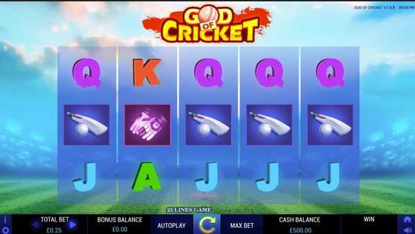 God of Cricket Theme