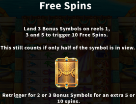 Gems of the Nile Free Spins