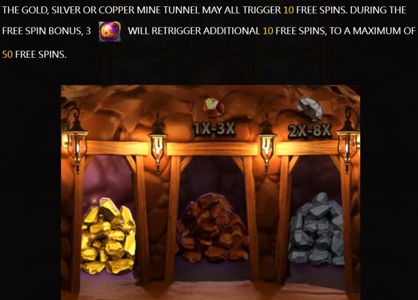 MinerBabe FREE SPIN BONUS TUNELLS